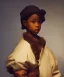 Placeholder: wealthy African American young boy by Vermeer