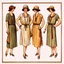 Placeholder: Combine women's clothing from ancient Rome with women's clothing of America in the 1920s.