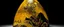 Placeholder: A dark yellow dry prehistoric mountain made out mercury painted by Gustav Klimt