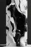 Placeholder: AI black body glass marble art realisticv2 surrealism 4k resolution white blackground white