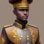 Placeholder: General army asian brown skin