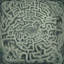 Placeholder: A spiral-shaped labyrinth with intertwined vines, representing the initial fascination with drugs