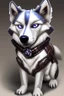 Placeholder: silver steampunk husky gamer