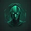 Placeholder: Modern Logic Labs logo made of dark green like neo hacker with realistic design