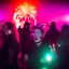 Placeholder: Creepy photo of new years eve rave