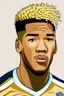 Placeholder: Joelinton Cassio de Lira Brazilian football player ,cartoon 2d