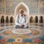 Placeholder: look at British artist and designer Kevin Dean and his work behind the floral mosaics at Sheikh Zayed Grand Mosque. All photos by Mona Al Marzooqi