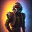 Placeholder: cyberpunk honey badger