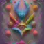 Placeholder:  pastel colors, abstract art, plants camp