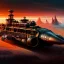 Placeholder: fullbody Drawing of 'sketch of steampunk Vehicles as in the movie mortal engines(2018)',intricate detail,andrea bonelli,Kilian Eng,Ohrai,evan lee,Aleksandr Sidelnikov,KyuYong Eom,three quarters frontal aerial view,toned colors,32k