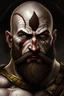 Placeholder: Kratos com a face de um Galo