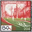 Placeholder: Commemorative stamp of the Olympic Games with the text: "Paris 2024". On pure white background. ultra 8k quality