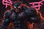 Placeholder: Venom Akuma in 8k Hayao Miyazaki draw style, street fighter them, neon effect, close picture, rain, highly detailed, high details, detailed portrait, masterpiece,ultra detailed, ultra quality