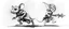 Placeholder: rat gremlin elf halfling pixie runner, airbrush and pen outline, realistic 3d rendering with high contrast blurred pattern background