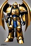 Placeholder: warhammer, space marine, lost legion, dragon legion, dragon warrior, fan art, dragon armor, dragon helmet, golden armor, armor with scale, second legion emblem, helmet details, bolter