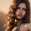 Placeholder: portrait of a tanned teenager girl with mid-length wavy black hair and amber eyes,steampunk style,4k quality,