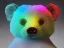 Placeholder: TRANSPARENT RAINBOW CRYSTAL BEAR