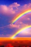 Placeholder: Ufo rainbow, intergalactique, trés belles couleurs, cosmic, colours, planet, gold, realistic, beau paysage futuriste, vaisseau extra terrestre arc en ciel