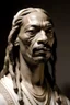 Placeholder: antique sculpture of Snoop Dogg