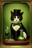 Placeholder: portrait of a cat absinthe Absinthe Bourgeois