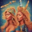 Placeholder: beyonce riding a rocket with a big "T" logo