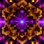 Placeholder: a mandelbox 3d fractal made of small metallic random color cubes