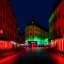 Placeholder: photography, theme art, 8K, night, neon lights, ignore NSFW Stockholm streets realistic high detail, bar