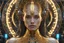 Placeholder: Biomechanical beautiful woman, golden ratio, neon futuristic, glowing circuitry, hyper maximalist, ornate, luxury, elite, ominous, photorealistic ultra-detailed 4k resolution, unreal engine render, cinematic, Diffraction Grading, Ray Tracing, RTX, reflective gold parts, screws and cables, hyper maximalist, ornate, luxury, elite, ominous, photorealistic ultra-detailed 4k resolution, unreal engine render, cinematic, Diffraction Grading, Ray Tracing, cybernetic, neon tubes with wires, golden ratio,