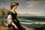 Placeholder: woman on the sea shore by andrea del sarto