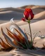 Placeholder: desert, dunes, tulip and frost.