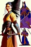 Placeholder: style comdey character : A woman, believing herself a fearsome warrior, dramatically confronts the She holds her sword upside down A Mongol casually pushes her over and steals her dictionary, Woman stands defiantly, sword held backwards, Ertugrul music blasting in the background. Mongols look confused Close-up of the woman naked confident face shouting her challenge. Mongol soldier pushes her with a bored It was a beautiful woman for the soldiers. All the soldiers Crowded marry naked her.
