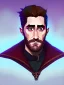 Placeholder: Portrait of a 30 year old strange gay wizard like Jake Gyllenhaal