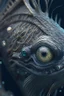 Placeholder: half fish half alien ,cinematic, realistic, intricate details, photorealistic, octane render, 8k, artstation