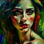 Placeholder: woman. Fauvism