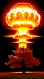 Placeholder: a tree in the fall that looks like a nuclear explosion