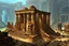 Placeholder: Tombs of kings of ancient civilization, many objects. pomp A huge splendor is the ancient Tomb of Kings in the depths of the earthTemple of the goddess Venus, where Amazon women guard the magnificent huge hall, some armed.