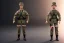 Placeholder: G.I. Joe doll soldier nylon Donald Trump, gun,boots, helmet, Trump facial detail,trump