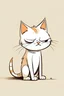 Placeholder: thin cat sad cartoon