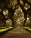 Placeholder: long promenade in a grand garden with ancient trees lining a cobblestone path, perfect composition, beautiful detailed intricate insanely detailed octane render trending on artstation, 8 k artistic photography, photorealistic concept art, soft natural volumetric cinematic perfect light, chiaroscuro, award - winning photograph, masterpiece, oil on canvas, raphael, caravaggio, Angkor