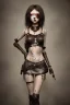 Placeholder: body anormal steampunk girl knife hell end solitary cute darkness sad