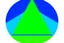 Placeholder: green triangle in the middle of circle, blue and green