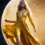 Placeholder: beautiful cosmic golden male, long hair, nice smiling, delicate colors, beautiful glamour galactic golden dress, ultra sharp focus, 8k, unreal engine 5, extremely sharp detail, light effect, soft light atmosphere of a spaceship, smooth, full of details, face in front, complete vision of face and body