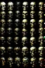 Placeholder: faces of the ultimate tribunal done with skulls