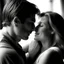 Placeholder: man and woman romancing