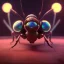 Placeholder: composition,portrait painting of a steampunk transparent insect,steampunk center, ultra realistic, concept art, intricate details, eerie highly detailed, shiny, smooth, studio quality, octane render, Surrealism, Triadic colour scheme,glow-stick, ambient lighting,nightclub lighting, polaroid, 100mm, --ar 1:1 --v4