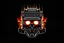 Placeholder: 4K. FULL DETAILS. LOGO EMISSION DE RADIO HARDROCK FIRESTARTER TERMINATOR.