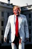 Placeholder: Ultra realistic image, Donald trump zombie, zombie performance, suit, skull, blood, torn arm, night, walking twisted, waist up view, thriller style, dark ambient, highly detailed, White House background, concept art, unreal engine 5, ray tracing, RTX, ultra detail, volumetric lighting, high definition, high resolution.