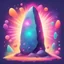 Placeholder: Fairy Menhir in cute color explosion art style