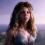 Placeholder: Shakira, 40 years old, artist, Realistic image, waist up portrait. eyes make up, perfect, glow, circle iris. concept art, smooth, unreal engine 5, god lights, ray tracing, RTX, lumen lighting, ultra detail, volumetric lighting, 3d, finely drawn, high definition, 4k.