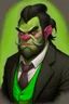 Placeholder: Portrait of a half-ogre well dressed